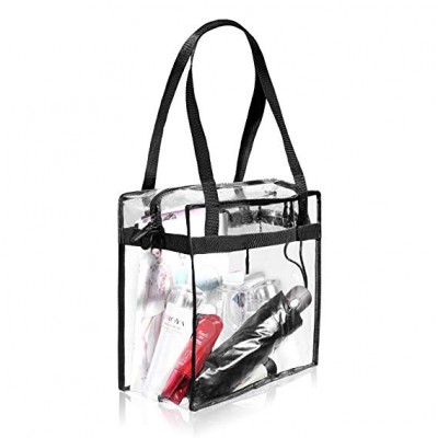 Ladies shinning transparent custom pvc bag