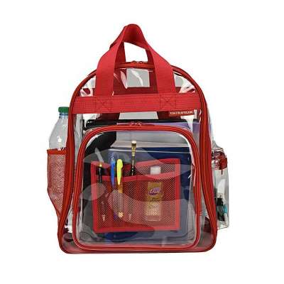 Durable waterproof clear transparent bag